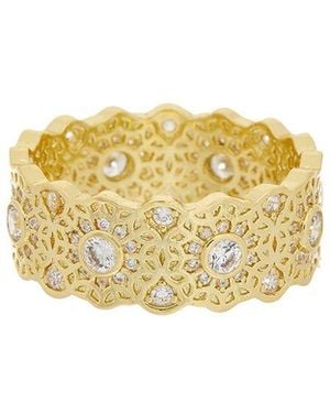 Juvell 18K Plated Cz Ring - White