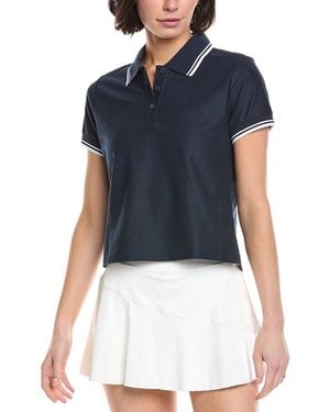 Beyond Yoga Country Club Polo Shirt - Blue
