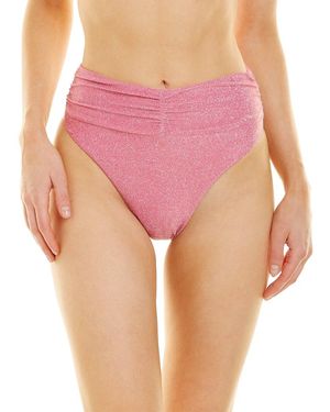 SONYA High Waist Ruched Brief - Pink