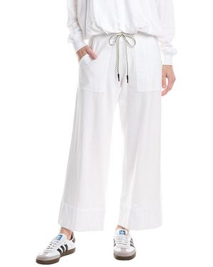 Michael Stars Sadie Drawstring Pant - White