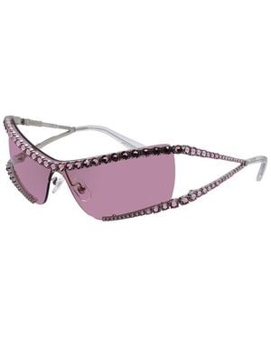 Swarovski Sk7022 33Mm Sunglasses - Purple