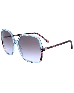 Carolina Herrera 56Mm Sunglasses - Blue