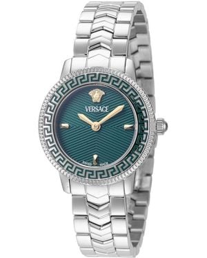 Versace V-Icon Watch - Gray