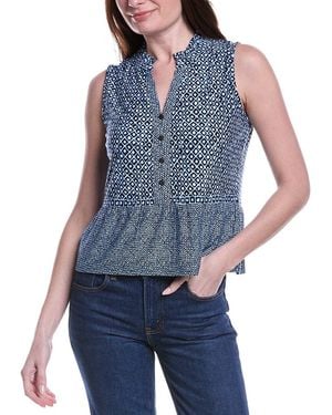 NIC+ZOE Coastal Geo Tank - Blue