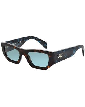 Prada Pra01S 53Mm Sunglasses - Blue
