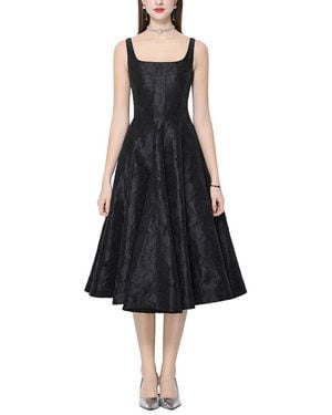 Kaimilan Midi Dress - Black
