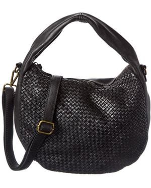 Isabella Rossetti Iliana Leather Handbag - Black