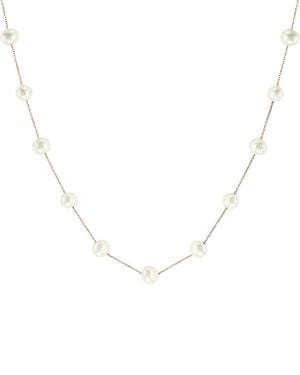 Effy Fine Jewelry 14K 5-6Mm Pearl Necklace - White