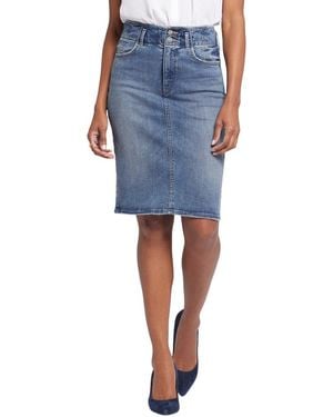 NYDJ High Rise Skirt - Blue