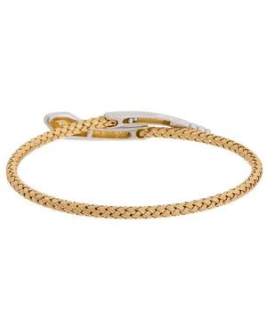 Meshmerise 18K Over 0.15 Ct. Tw. Diamond Mesh Bangle Bracelet - Metallic