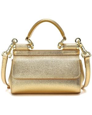 Tiffany & Fred Paris Leather Crossbody - Metallic