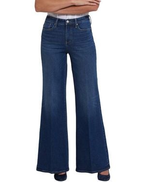 NYDJ Mia Vintage Lapis Wide Leg Jean - Blue