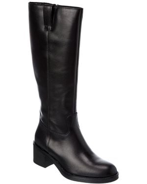 La Canadienne Wallstreet Leather Knee-High Boot - Black