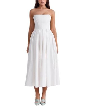 COLON DIANA Midi Dress - White