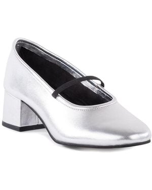 Seychelles Dusk To Dawn Leather Pump - White