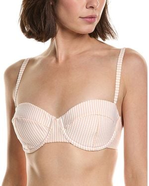 Kate Spade Seamed Underwire Top - Brown