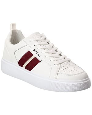 Bally Bennys Leather Trainer - White