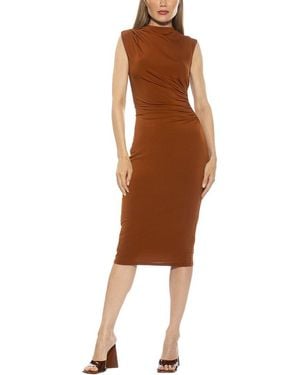 Alexia Admor Jan Sheath Dress - Brown
