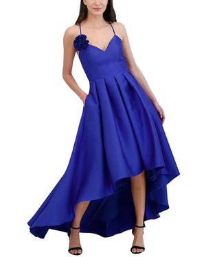 Eliza J Hi-Lo Maxi Dress - Blue
