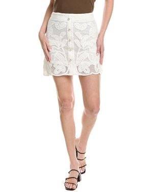 ANNA KAY Courte Gilmana Mini Skirt - White