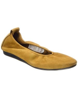 Arche Laius Leather Flat - Metallic