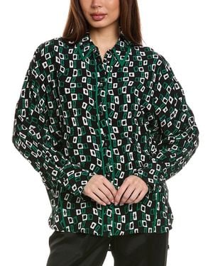 Diane von Furstenberg Alona Blouse - Green