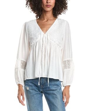 ANNA KAY Lace Blouse - White
