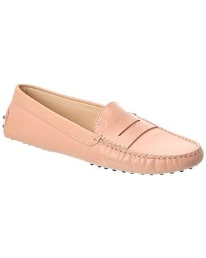 Tod's Leather Loafer - Pink