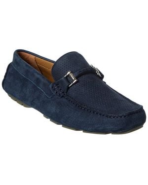 Donald J Pliner Drexelfb Suede Driver - Blue