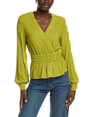 Chaser Brand Liberty Blouse - Yellow