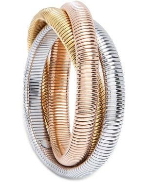Saachi Stainless Steel Three Tone Coil Three Tone Coil - White