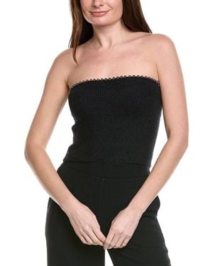 525 America Knit Tube Top - Black
