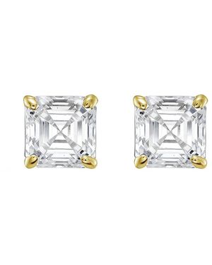 Diana M. Jewels Diana M. 14K 12.00 Ct. Tw. Lab-Grown Diamond Earrings - Metallic