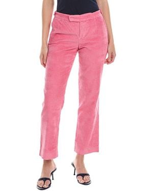 Frances Valentine Chloe Wide Leg Corduroy Pant - Pink