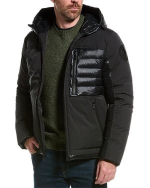 Pajar Hoku Mixed Media Jacket - Black