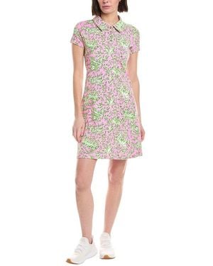 Lilly Pulitzer Frida Scallop Polo Dress - White