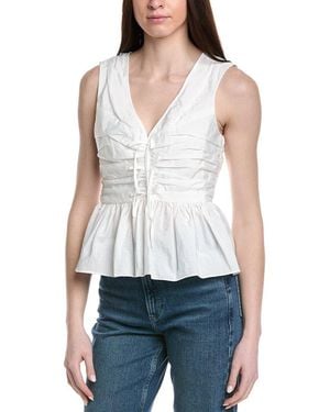 Cinq À Sept Sina Top - White