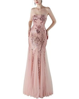 KALINNU Maxi Dress - Pink