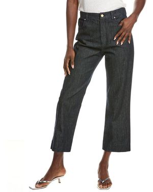 Max Mara Terra Straight Dark Wash Jean - Black