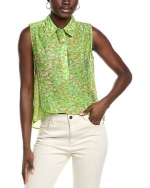 Cabi Shine Top - Green