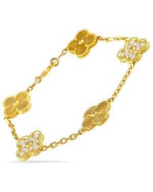 Van Cleef & Arpels 18K 0.96 Ct. Tw. Diamond Bracelet - Metallic