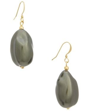 Kenneth Jay Lane Plated Dangle Earrings - Metallic