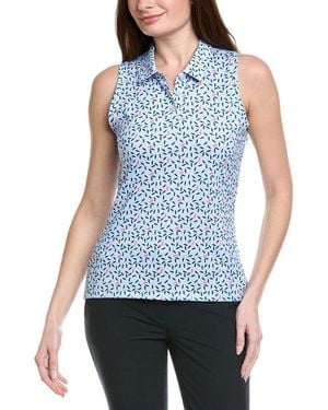 adidas Ottoman Tank Polo Shirt - Blue