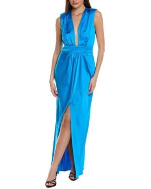 Ramy Brook Quinn Gown - Blue