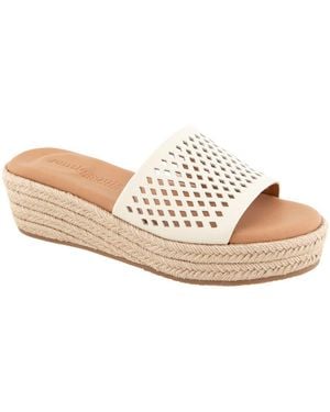 Gentle Souls Vandy Leather Espadrille - White