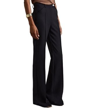 Reiss Hadley Flare Trouser - Blue