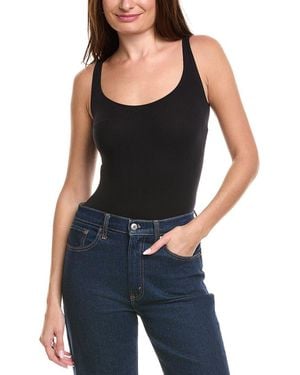Commando Tank Bodysuit - Black