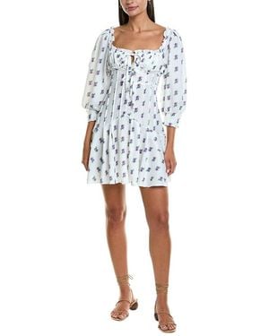 7021 Backless Dress - White