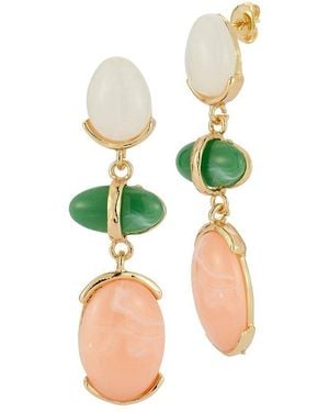 Sphera Milano Plated Earrings - Green