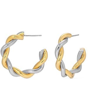 Eye Candy LA Hoop Earring - Metallic